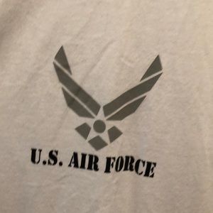 Large White U.S Air Force Shirts